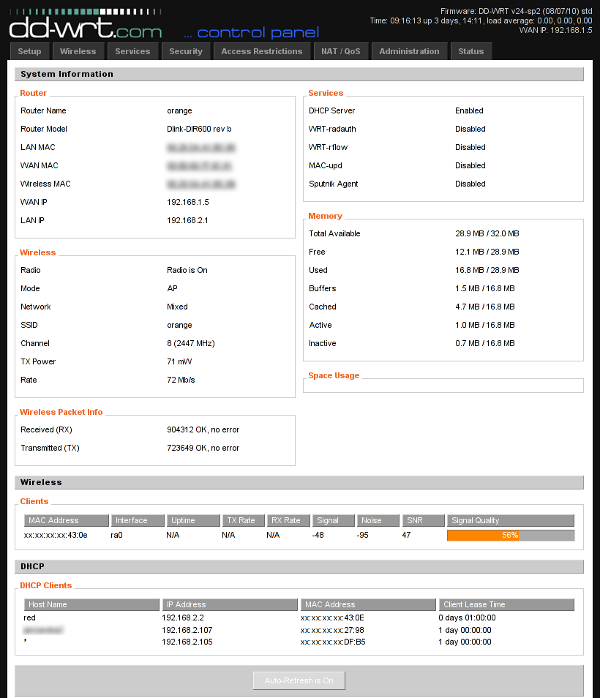 DD-WRT D-Link DIR-600